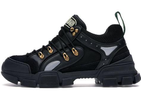 gucci flashtrek sega black leather|Gucci flashtrek shoes.